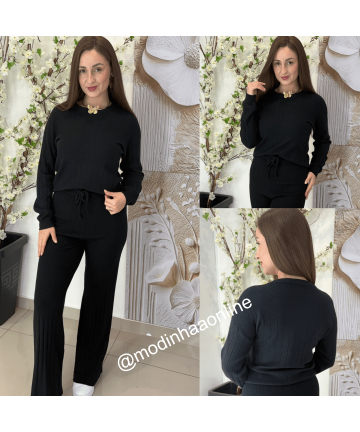 Conjunto Alexa Preto